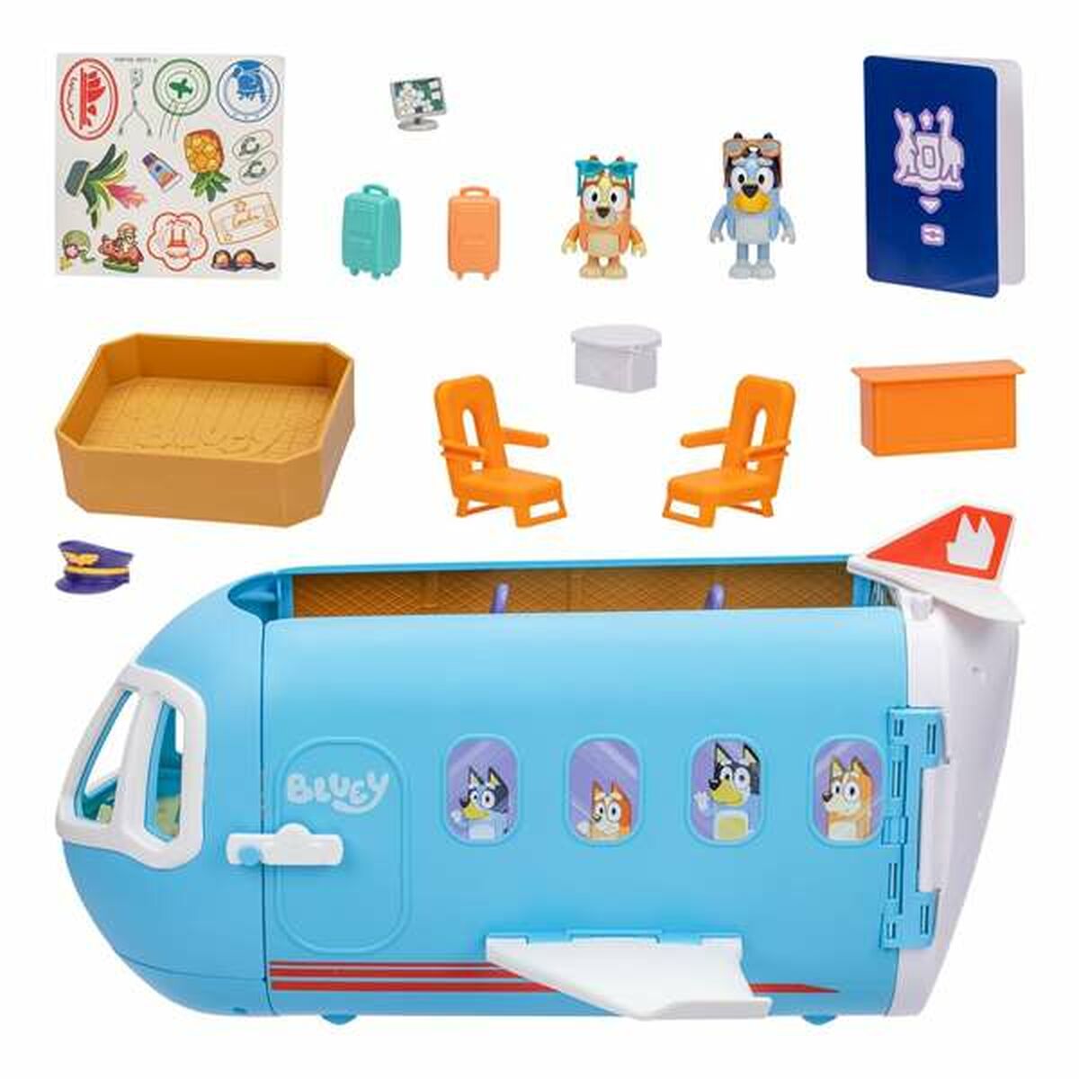Playset Famosa Bluey Avion - Jucarii si jocuri, Păpuși și figurine