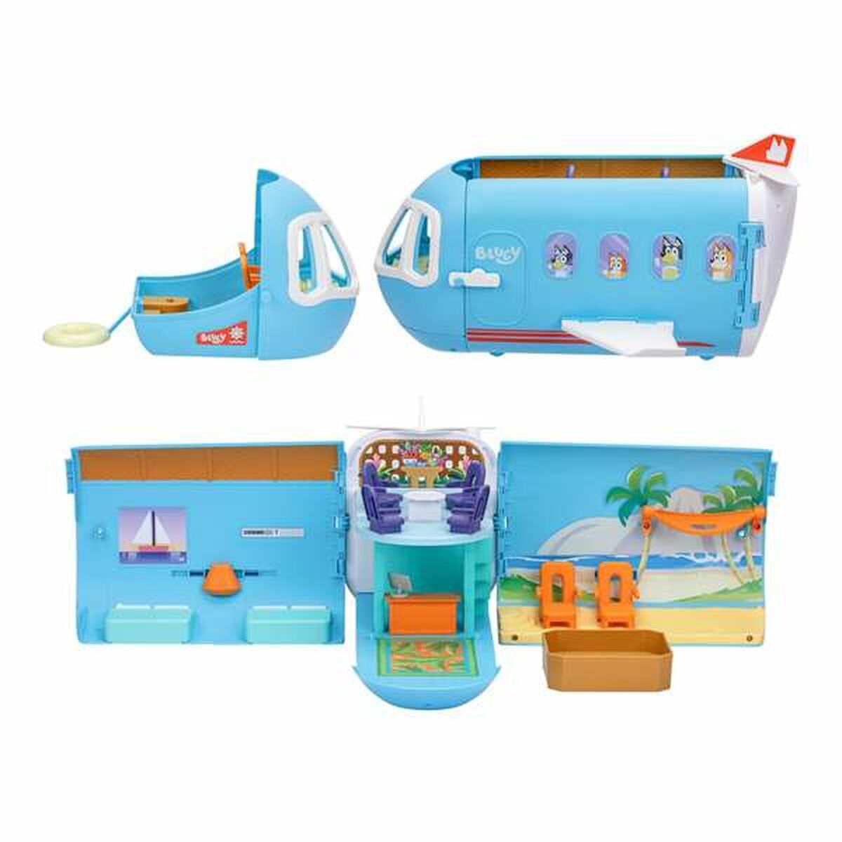 Playset Famosa Bluey Avion - Jucarii si jocuri, Păpuși și figurine