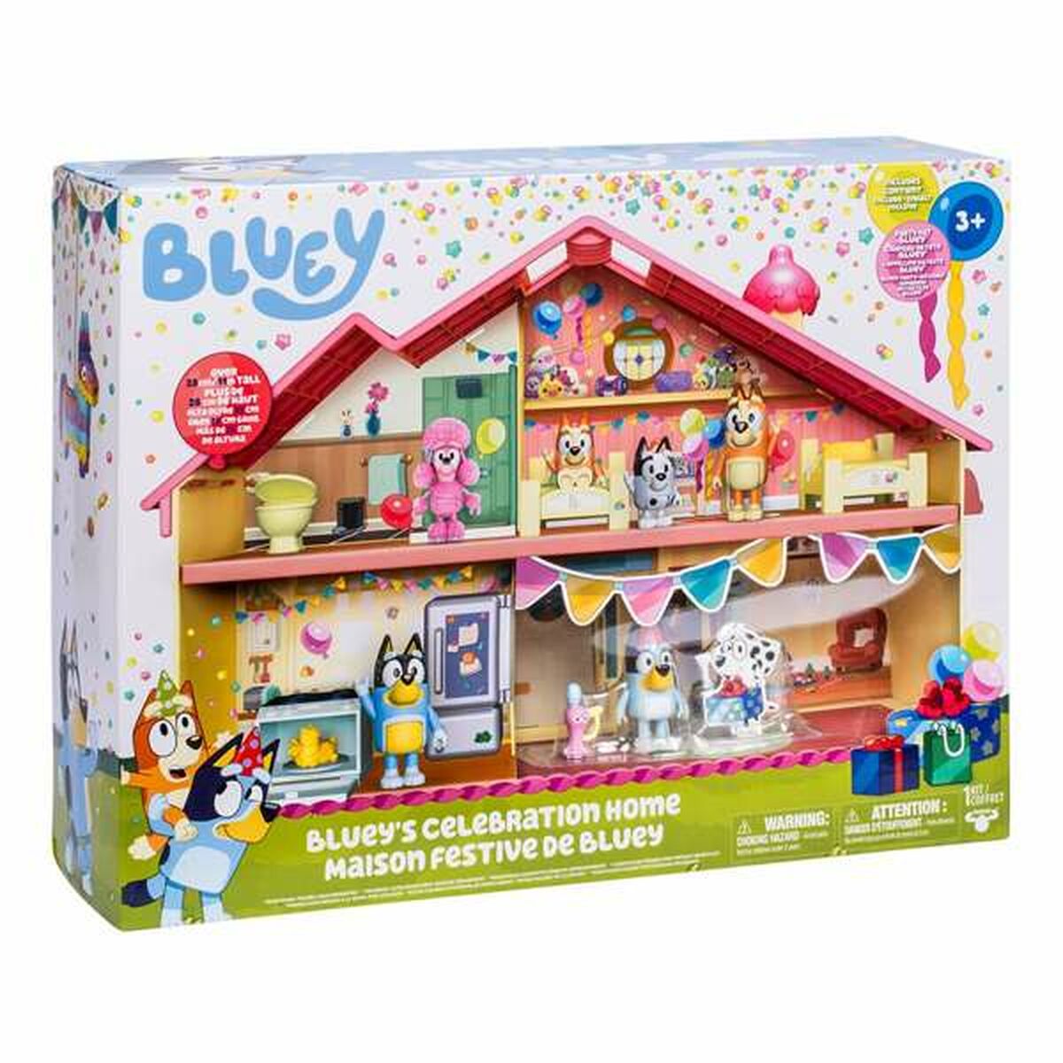 Casă de păpuși Famosa Bluey Celebration Home - Jucarii si jocuri, Păpuși și accesorii