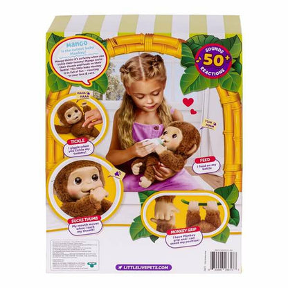 Animal de Companie Interactiv Famosa My Baby Monkey Little Live Pets - Jucarii si jocuri, Jucării electronice
