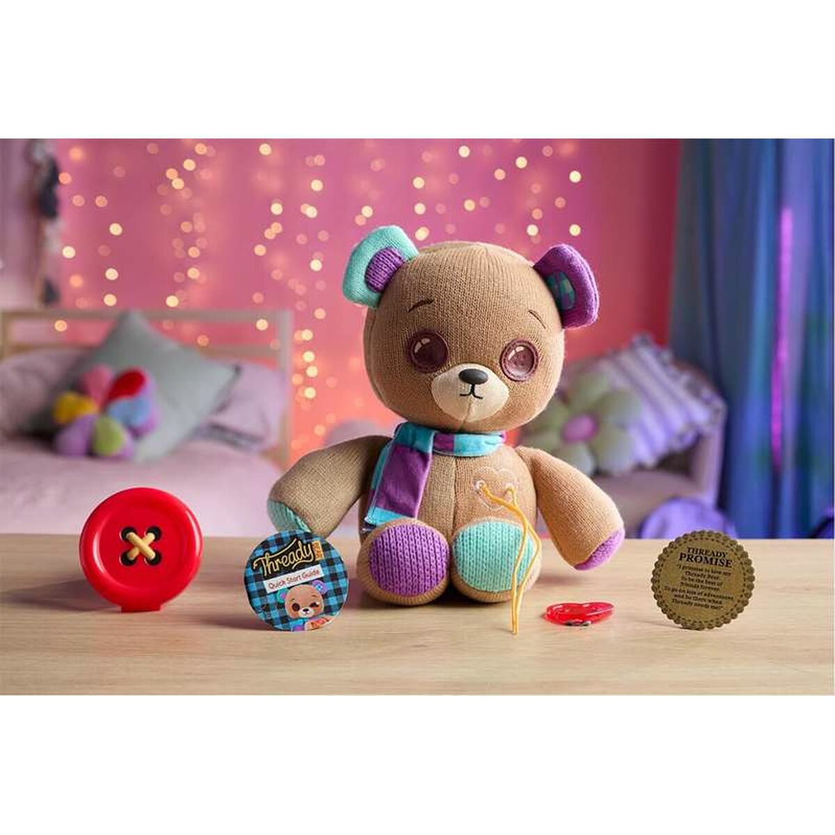 Jucărie de Pluș Famosa Thready Urs 32 cm - Jucarii si jocuri, Jucării de pluș