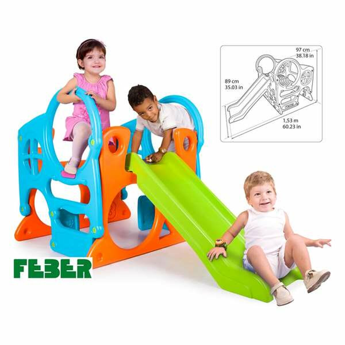 Centru de activităţi Feber 89 x 97 x 100 cm - Bebelus, Jucăriile copilăriei timpurii