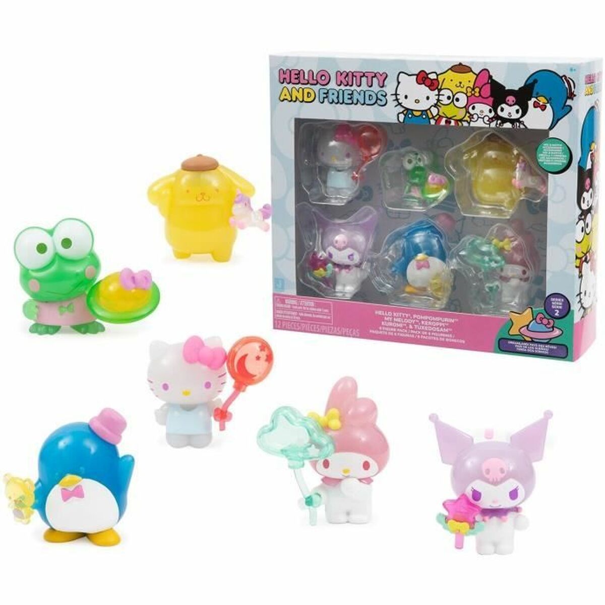 Figurine de Acțiune Hello Kitty 11 6 Piese (6 Unități) - Jucarii si jocuri, Păpuși și figurine