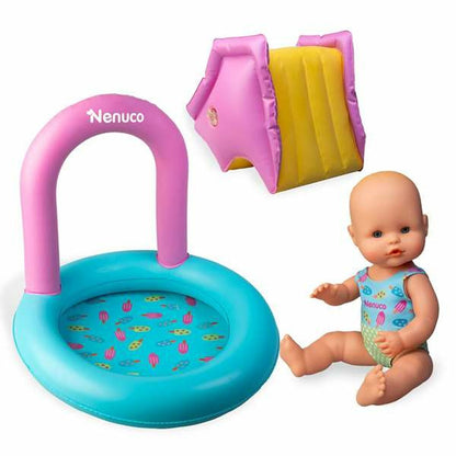 Păpușă Bebe Nenuco Pool Party 35 cm - Jucarii si jocuri, Păpuși și accesorii