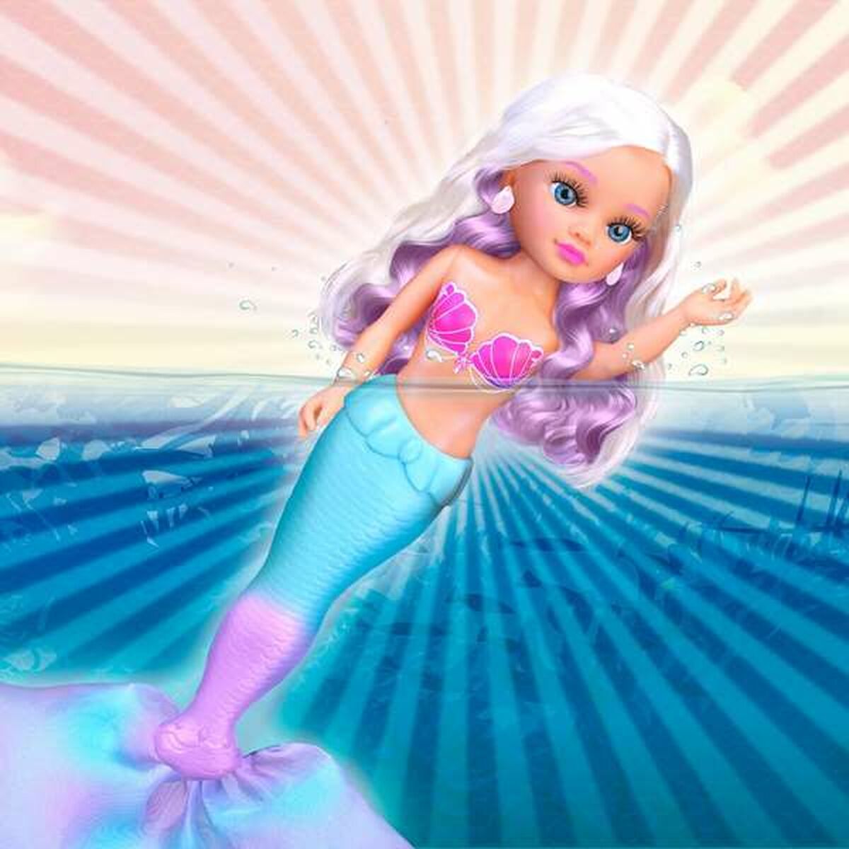 Păpușă Nancy Magic Colour Mermaid - Jucarii si jocuri, Păpuși și accesorii