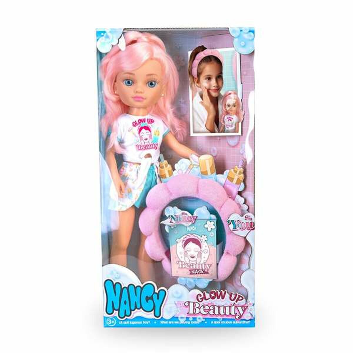 Păpușă Nancy Glow Up Beauty 42 cm - Jucarii si jocuri, Păpuși și accesorii