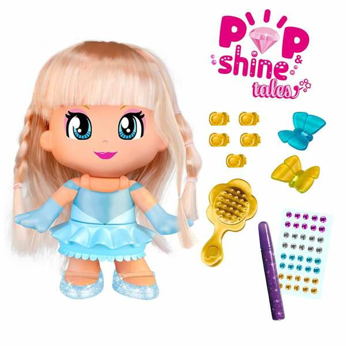 Playset Pinypon Pop & Shine - Jucarii si jocuri, Păpuși și figurine