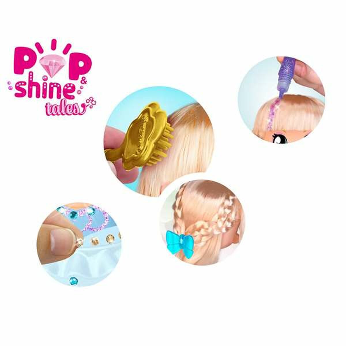 Playset Pinypon Pop & Shine - Jucarii si jocuri, Păpuși și figurine