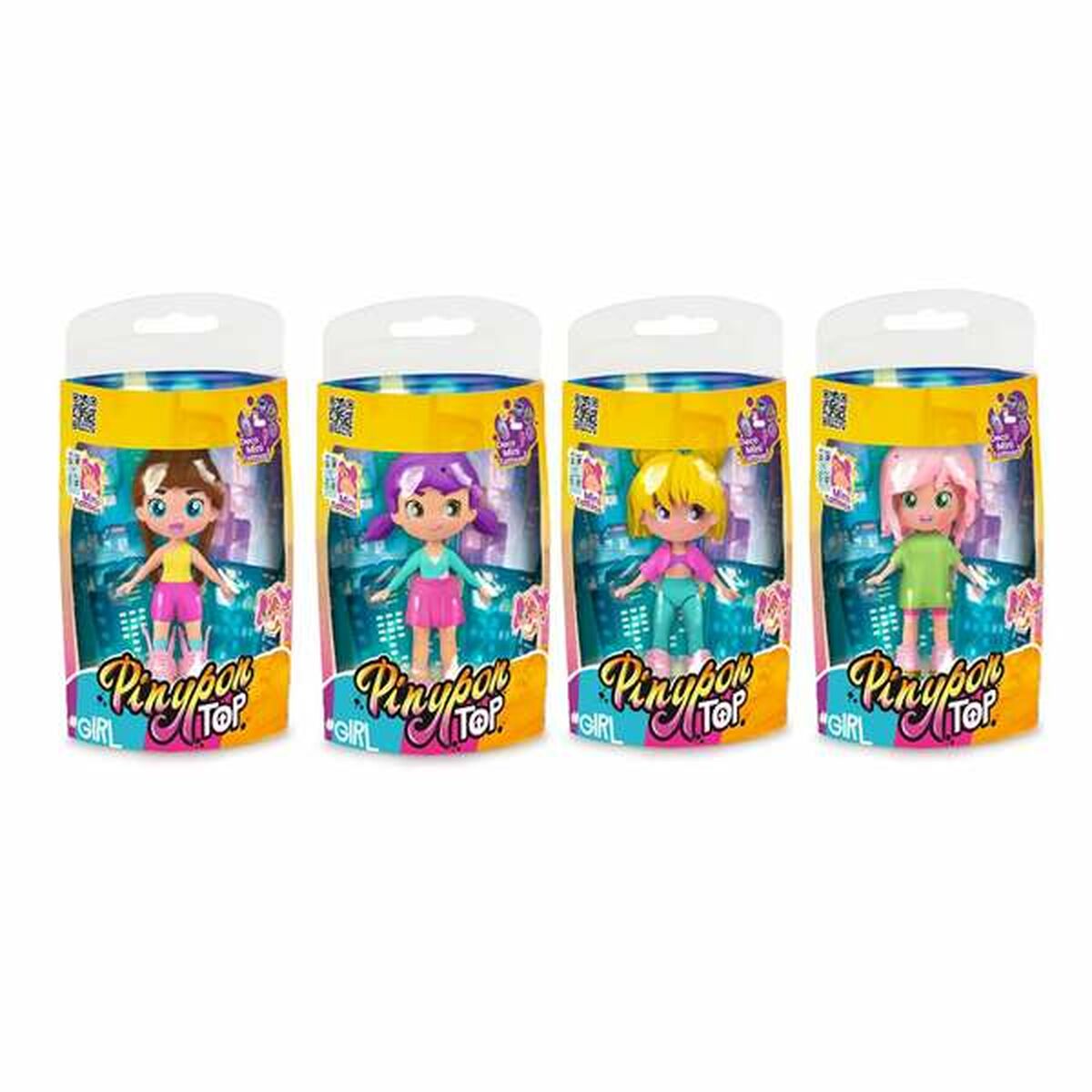 Playset Pinypon Top Girls 11 cm - Jucarii si jocuri, Păpuși și figurine
