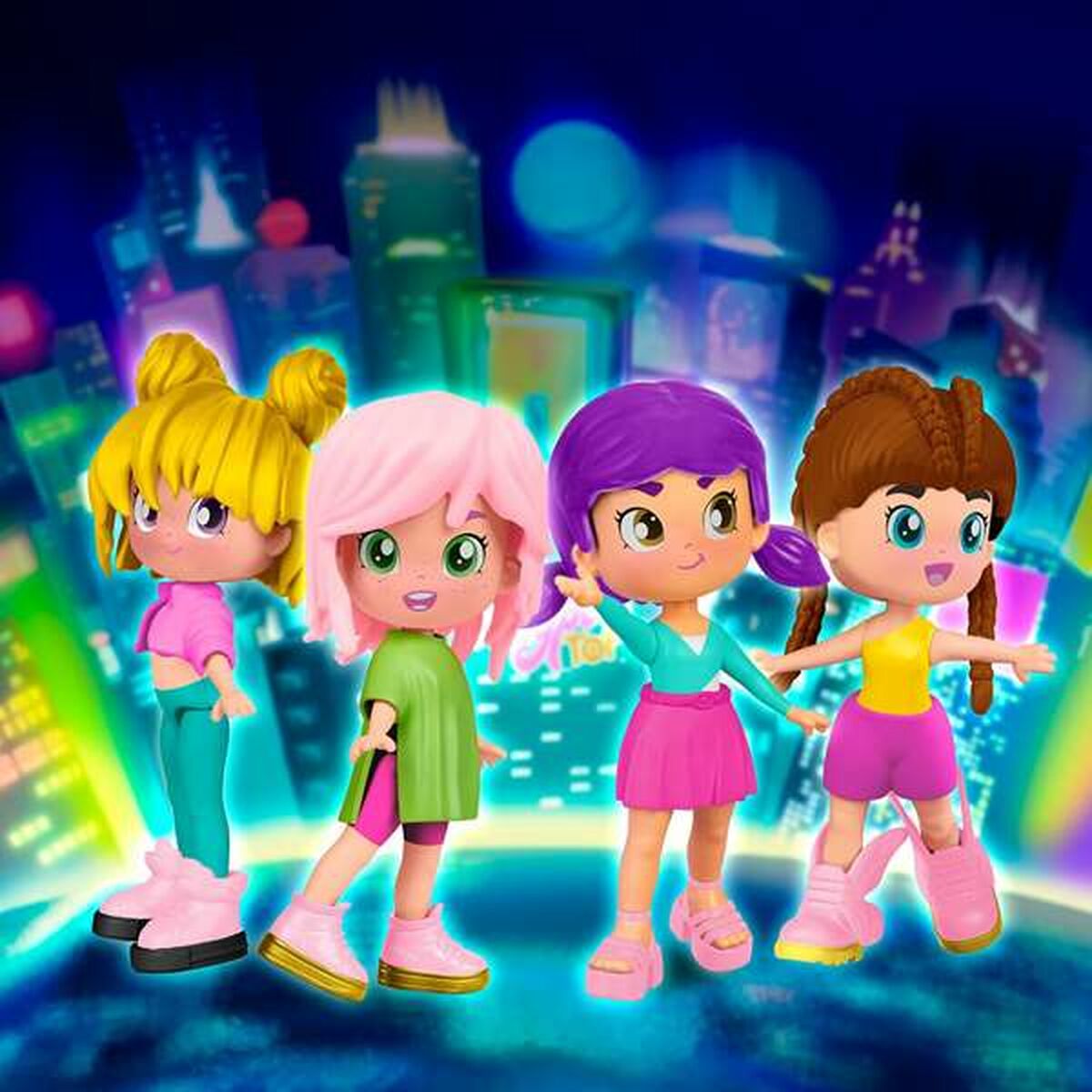 Playset Pinypon Top Girls 11 cm - Jucarii si jocuri, Păpuși și figurine