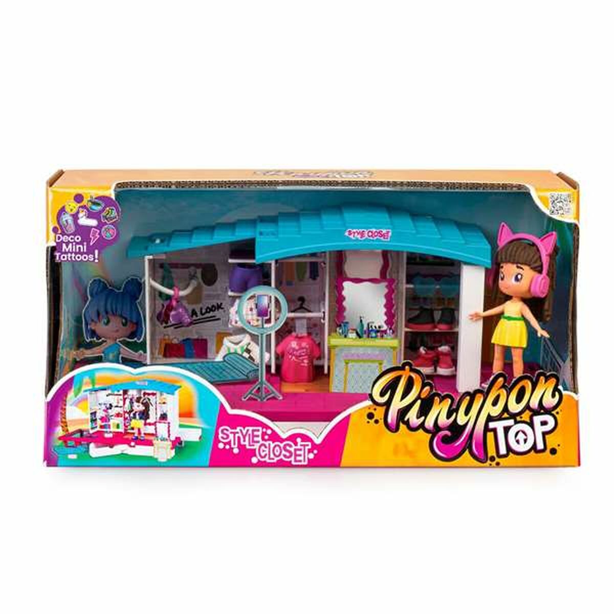 Playset Pinypon Top Style Closet - Jucarii si jocuri, Păpuși și figurine