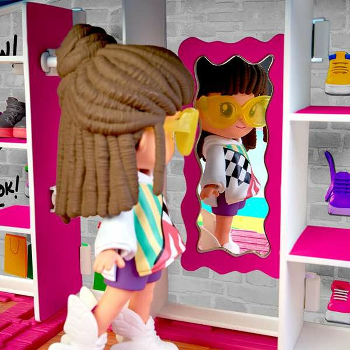 Playset Pinypon Top Style Closet - Jucarii si jocuri, Păpuși și figurine