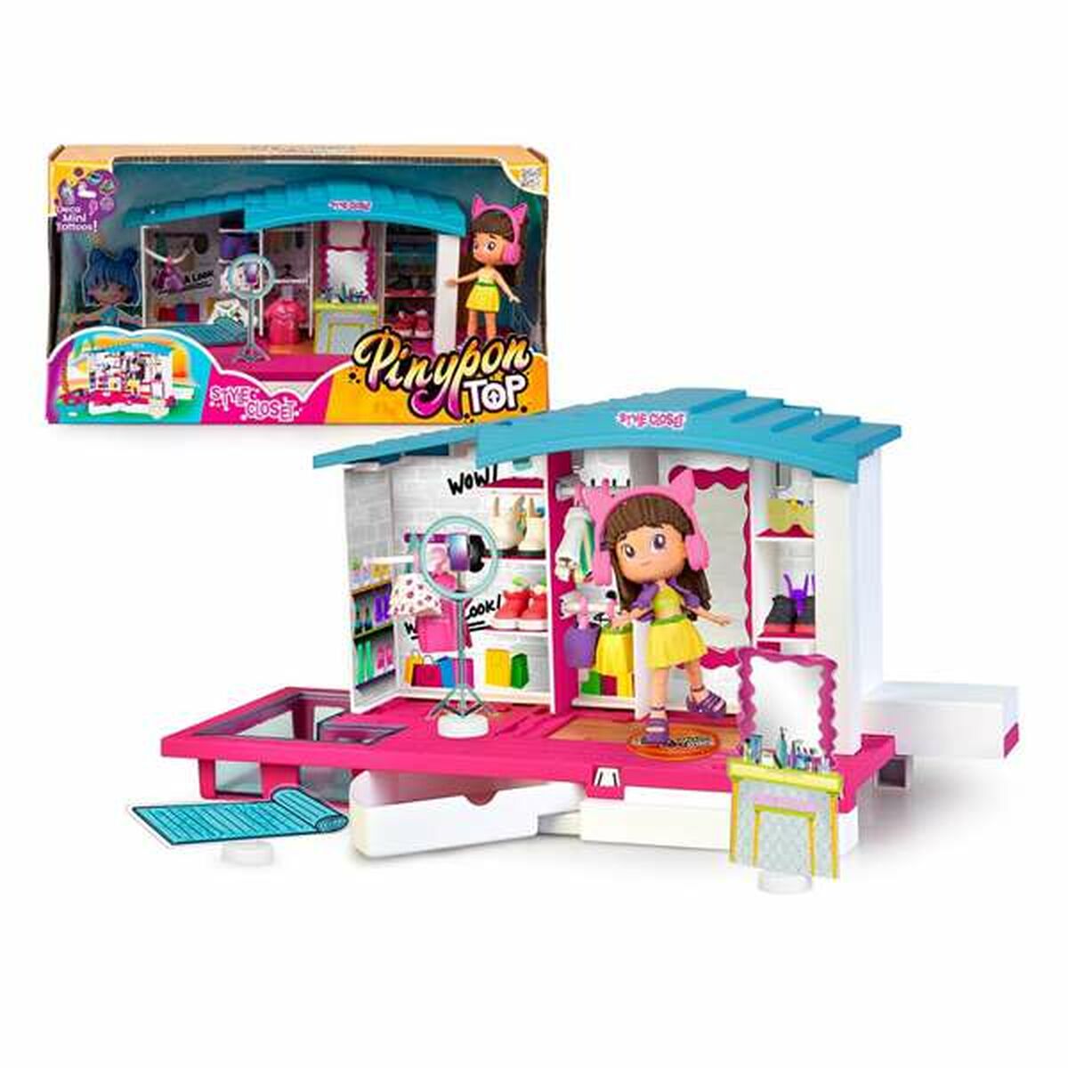 Playset Pinypon Top Style Closet - Jucarii si jocuri, Păpuși și figurine