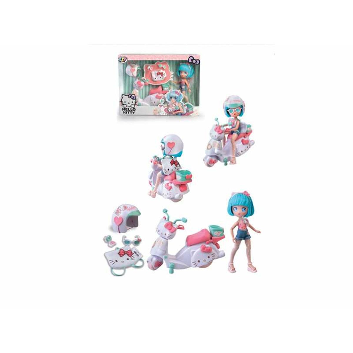 Păpușă Hello Kitty 19,5 cm - Jucarii si jocuri, Păpuși și accesorii