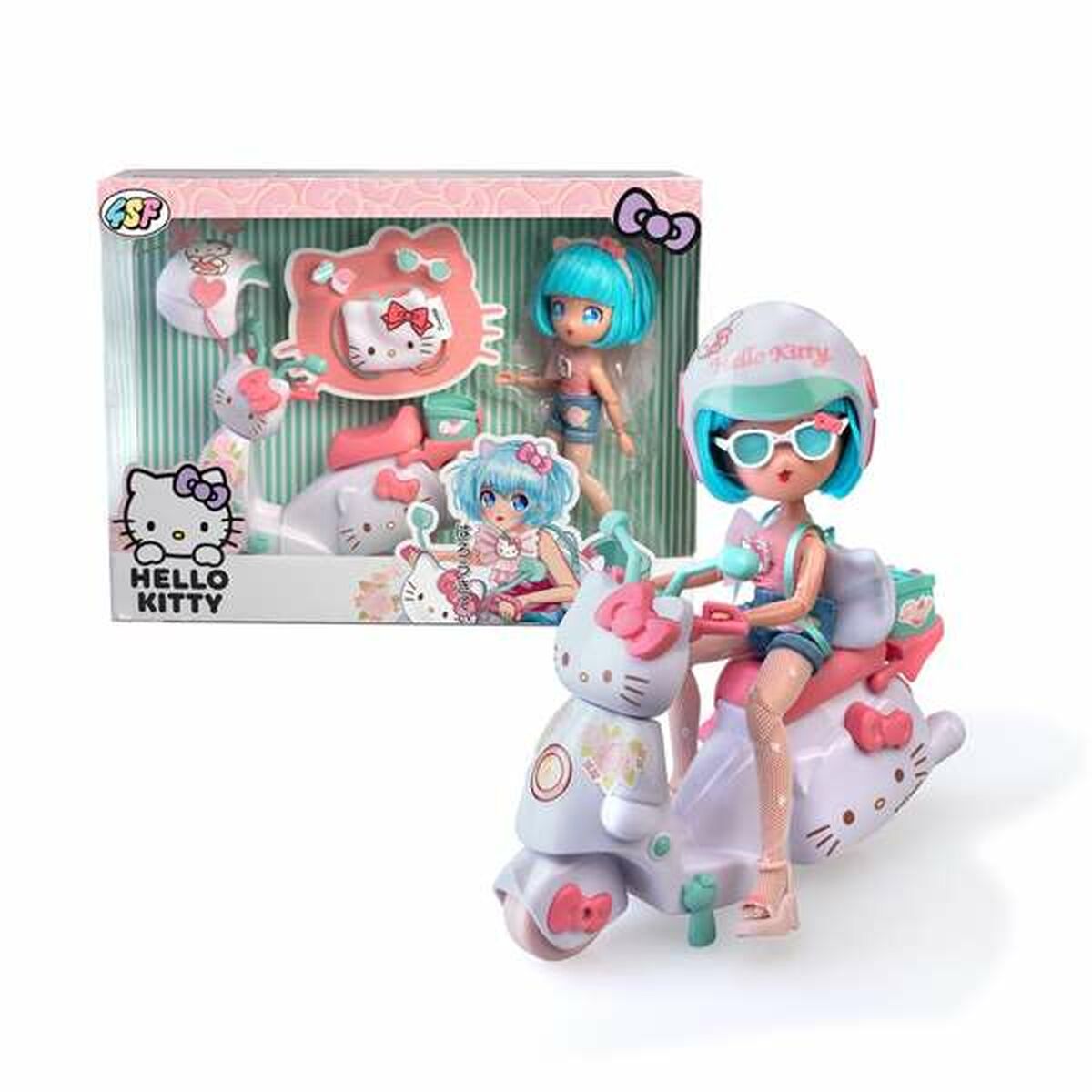 Păpușă Hello Kitty 19,5 cm - Jucarii si jocuri, Păpuși și accesorii