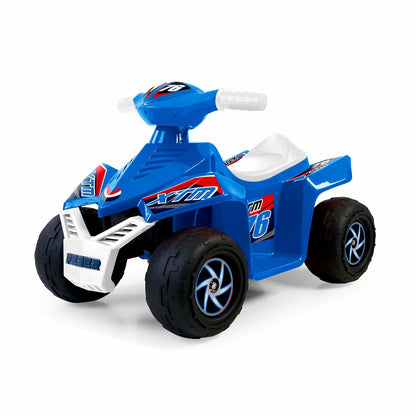 ATV electric Quad Feber Racy Albastru - Jucarii si jocuri, În aer liber și sport