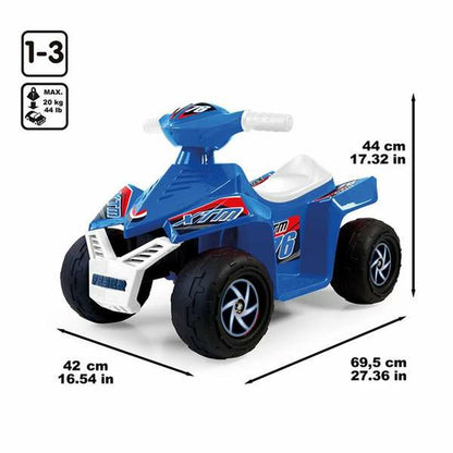 ATV electric Quad Feber Racy Albastru - Jucarii si jocuri, În aer liber și sport