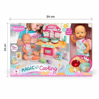 Păpușă bebeluș Famosa Magic Cooking 30 cm - Jucarii si jocuri, Păpuși și accesorii