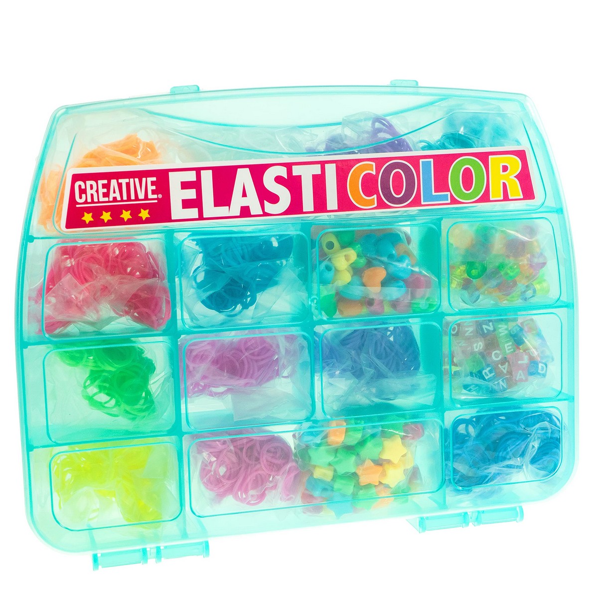 Kit de Creare Brățări Nice Creative Elasticolor 62 x 38 x 5 cm - Jucarii si jocuri, Activități creative