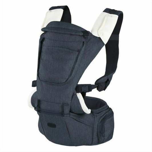 Rucsac port bebe Chicco Baby Carrier Hip Seat Denim + 0 Ani - Sport și în aer liber, Camping și drumeții