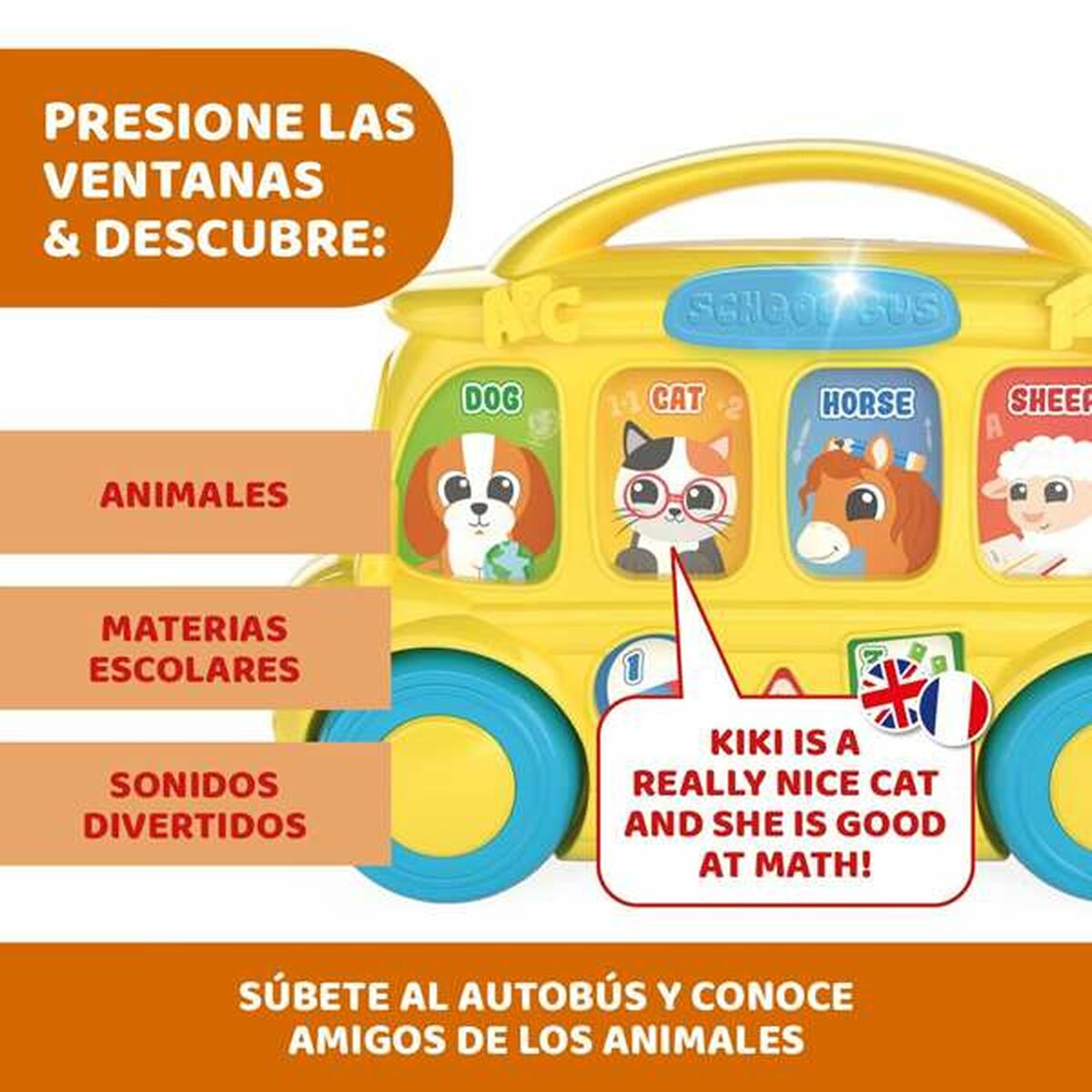 Jucărie educațională Chicco Autobuz - Jucarii si jocuri, Jocuri și accesorii