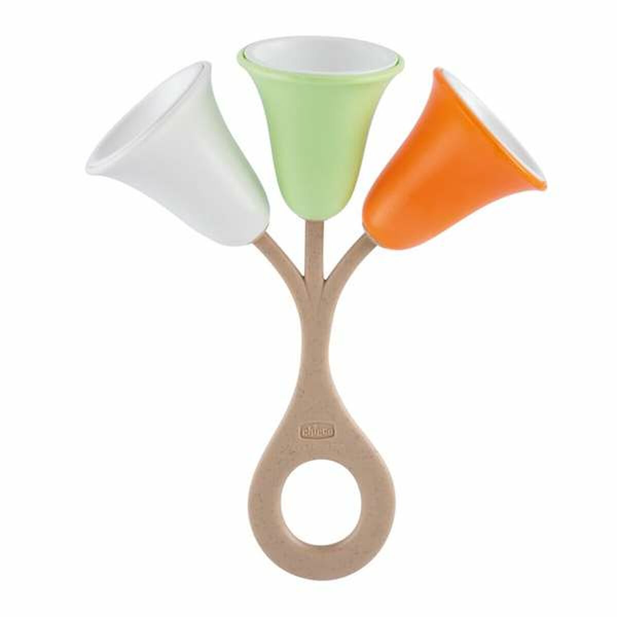 Zornăitoare Chicco Tulip Eco Multicolor - Bebelus, Jucăriile copilăriei timpurii