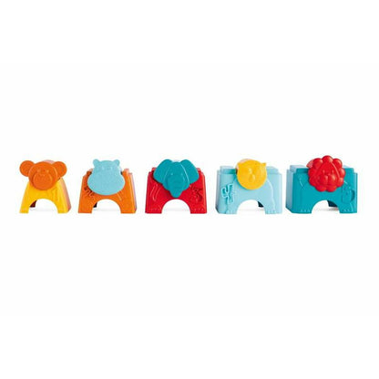 Blocuri Stivuibile Chicco eco+ Turn animale - Bebelus, Jucăriile copilăriei timpurii