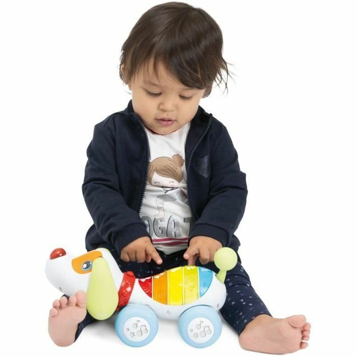 Jucărie de tras și împins Frost God - Bebelus, Jucăriile copilăriei timpurii