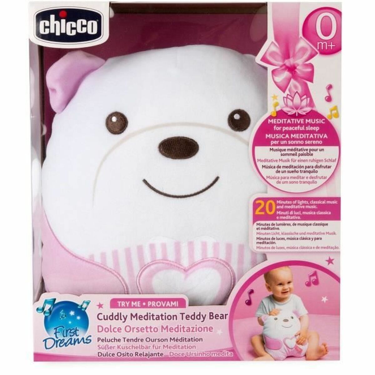 Jucărie de Pluș Chicco Roz Rose - Jucarii si jocuri, Jucării de pluș