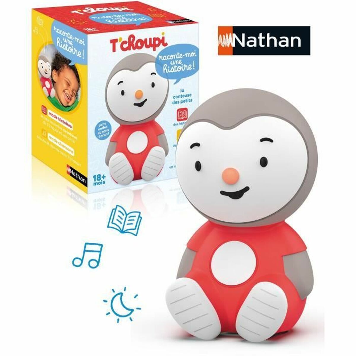 Jucărie interactivă pentru bebeluși Nathan T'CHOUPI - Jucarii si jocuri, Jocuri și accesorii