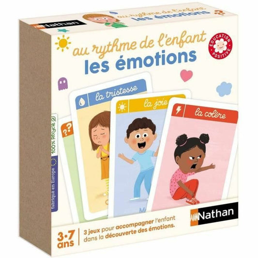 Joc Educativ Nathan Au rythme de l´enfant les émotions (FR) - Jucarii si jocuri, Jocuri și accesorii