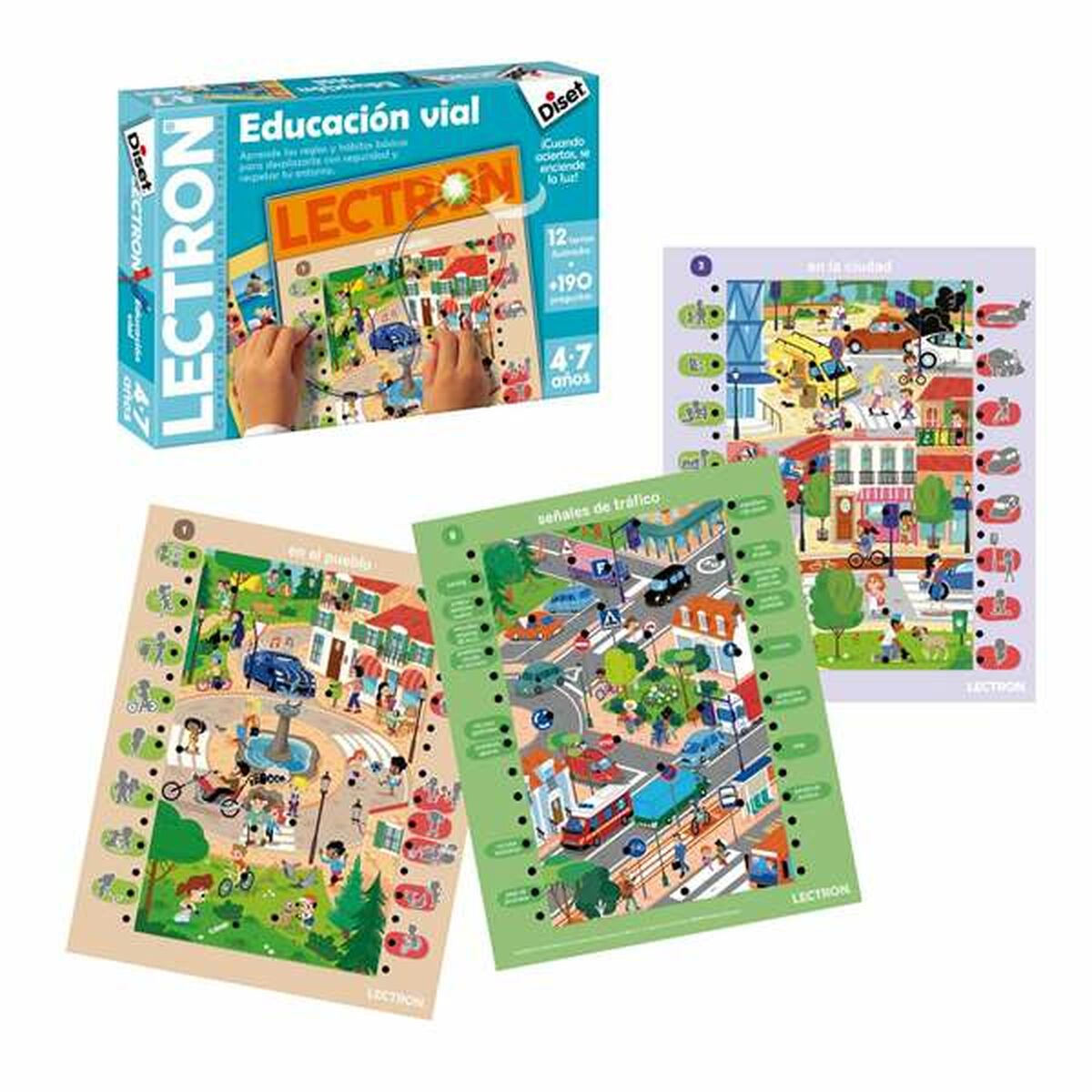 Joc Educativ Diset Educación vial (ES) - Jucarii si jocuri, Păpuși și accesorii