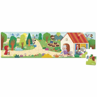 Puzzle pentru Copii Diset XXL Scufița Roșie 30 Piese - Jucarii si jocuri, Puzzle-uri și puzzle-uri