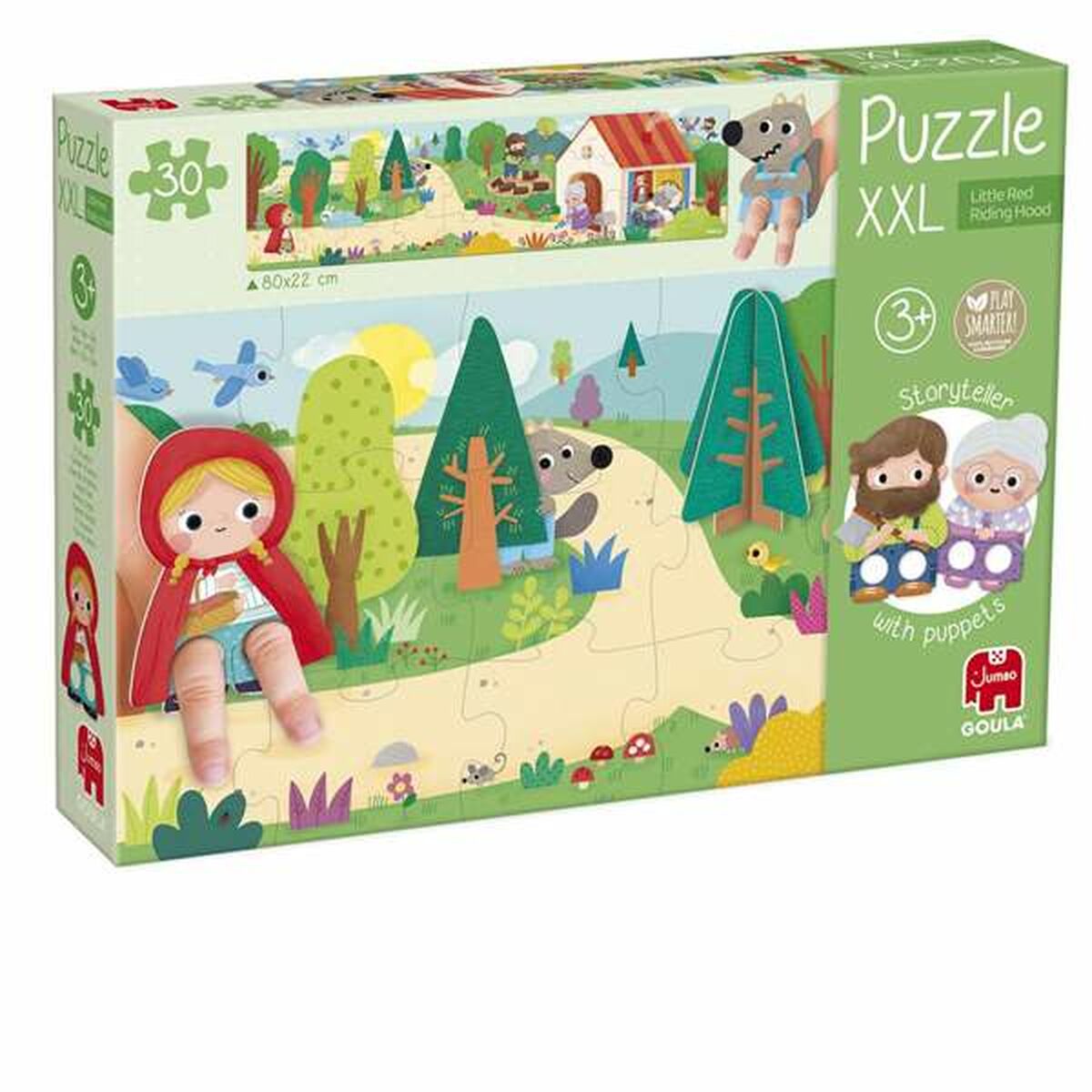 Puzzle pentru Copii Diset XXL Scufița Roșie 30 Piese - Jucarii si jocuri, Puzzle-uri și puzzle-uri