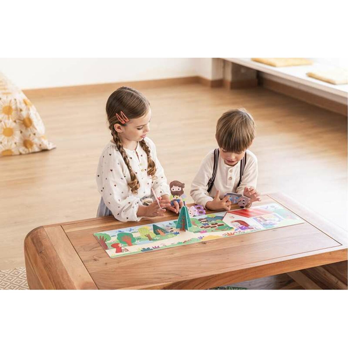 Puzzle pentru Copii Diset XXL Scufița Roșie 30 Piese - Jucarii si jocuri, Puzzle-uri și puzzle-uri