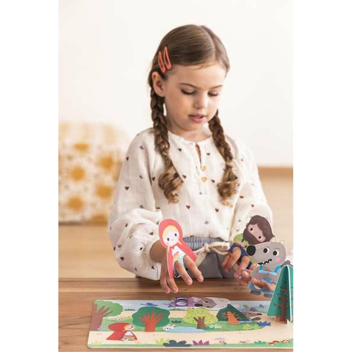 Puzzle pentru Copii Diset XXL Scufița Roșie 30 Piese - Jucarii si jocuri, Puzzle-uri și puzzle-uri