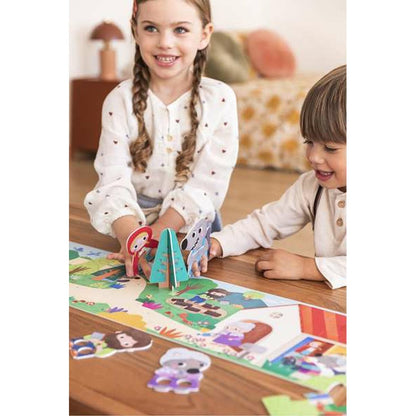 Puzzle pentru Copii Diset XXL Scufița Roșie 30 Piese - Jucarii si jocuri, Puzzle-uri și puzzle-uri