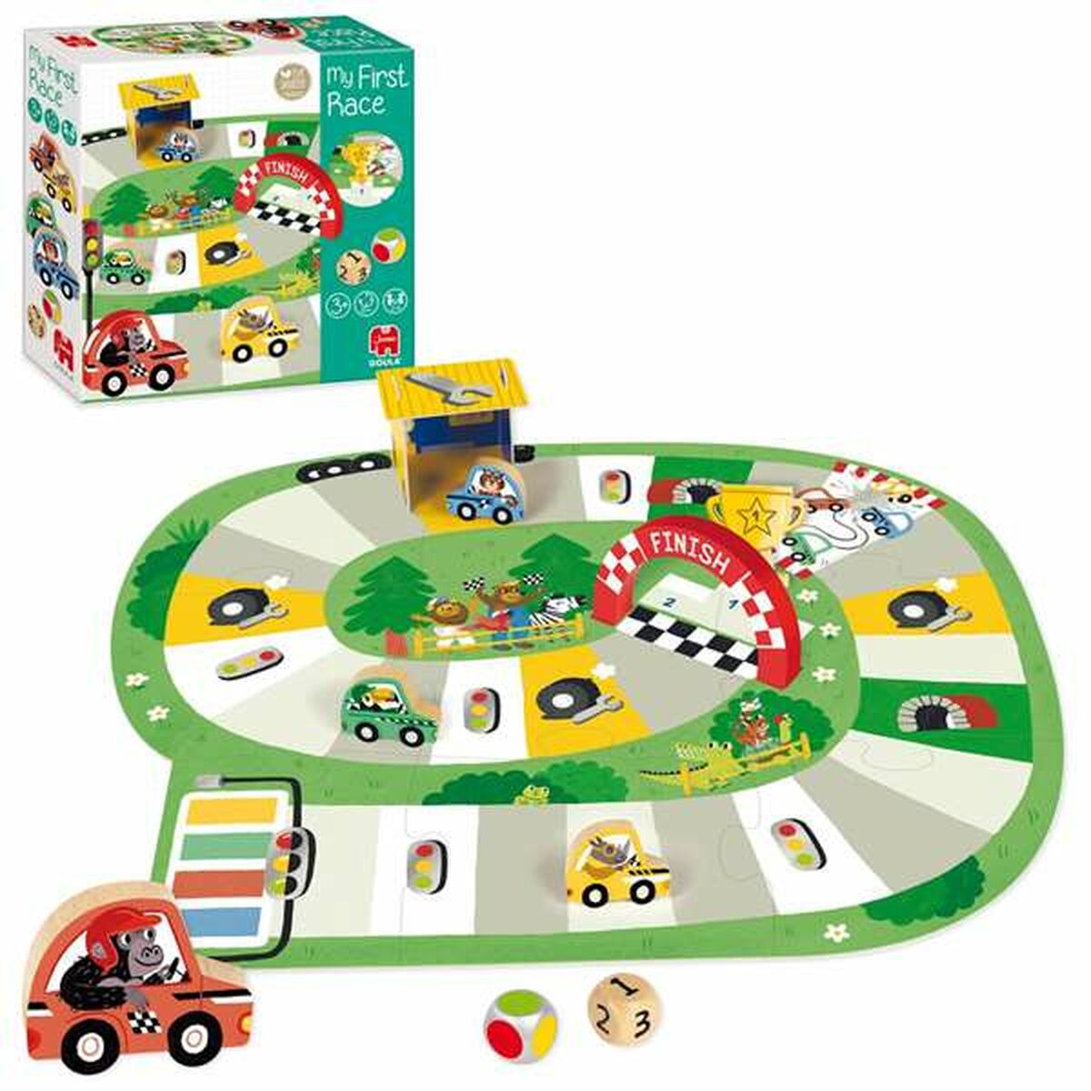 Joc de Masă Diset My First Race - Jucarii si jocuri, Jocuri și accesorii