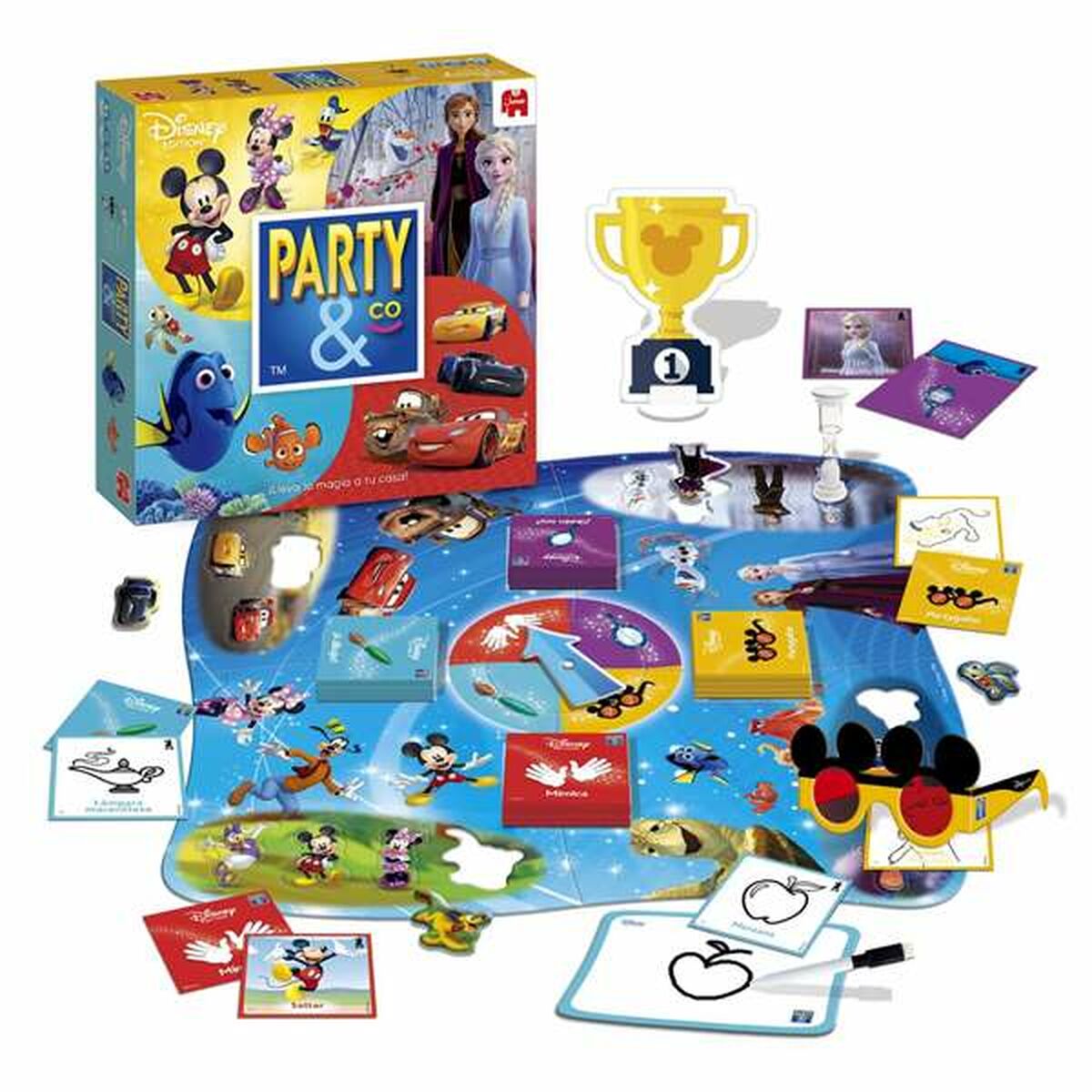 Joc de Masă Diset Party & Co Disney - Jucarii si jocuri, Jocuri și accesorii