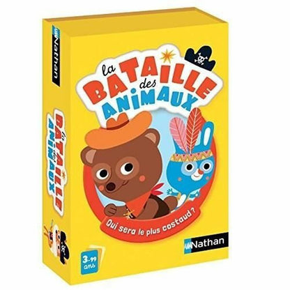 Jocuri de cărți Nathan La Batille des animaux - Jucarii si jocuri, Jocuri și accesorii
