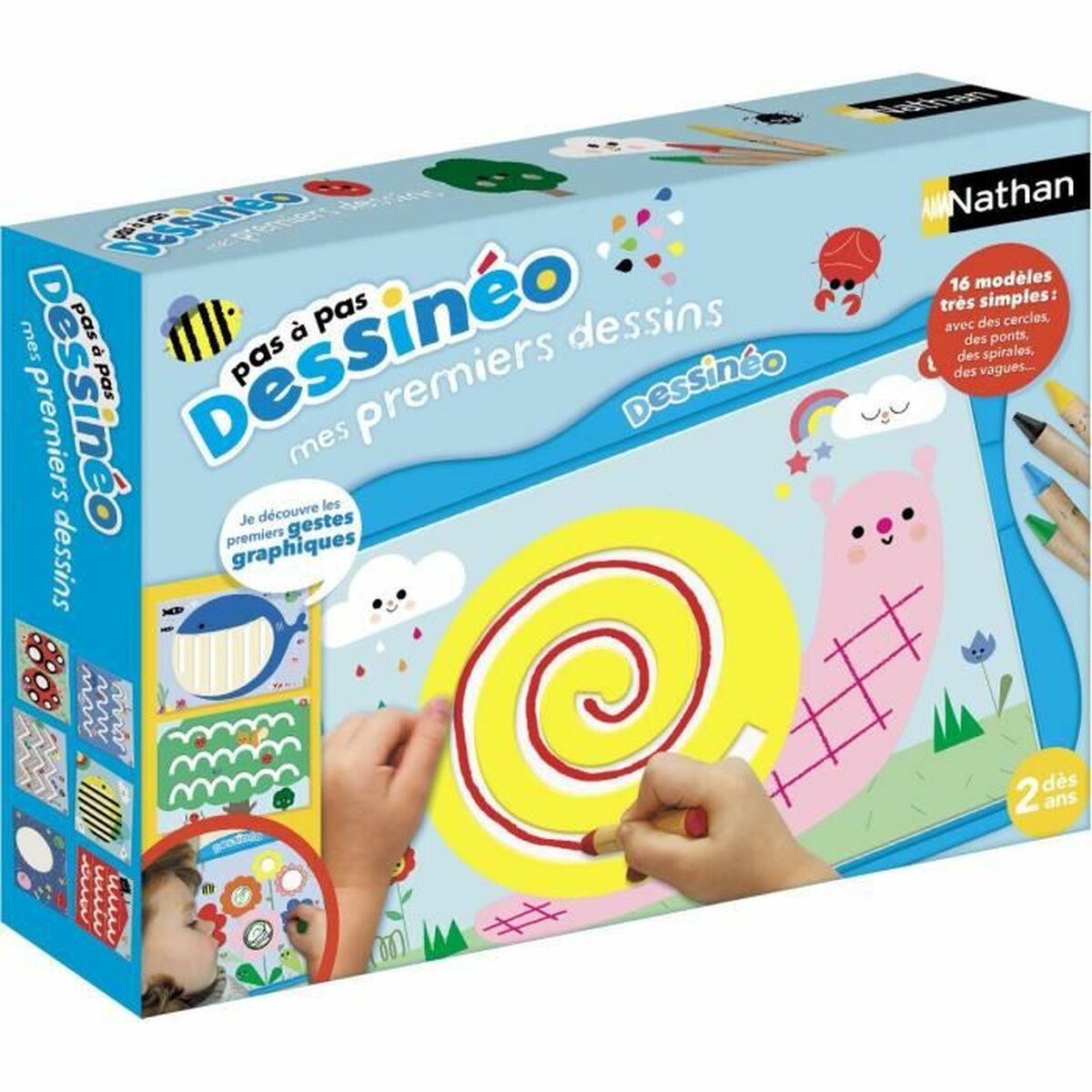 Joc Educativ Nathan Drawn First Drawings - Jucarii si jocuri, Activități creative