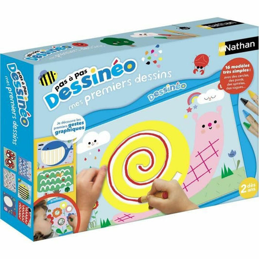 Joc Educativ Nathan Drawn First Drawings - Jucarii si jocuri, Activități creative