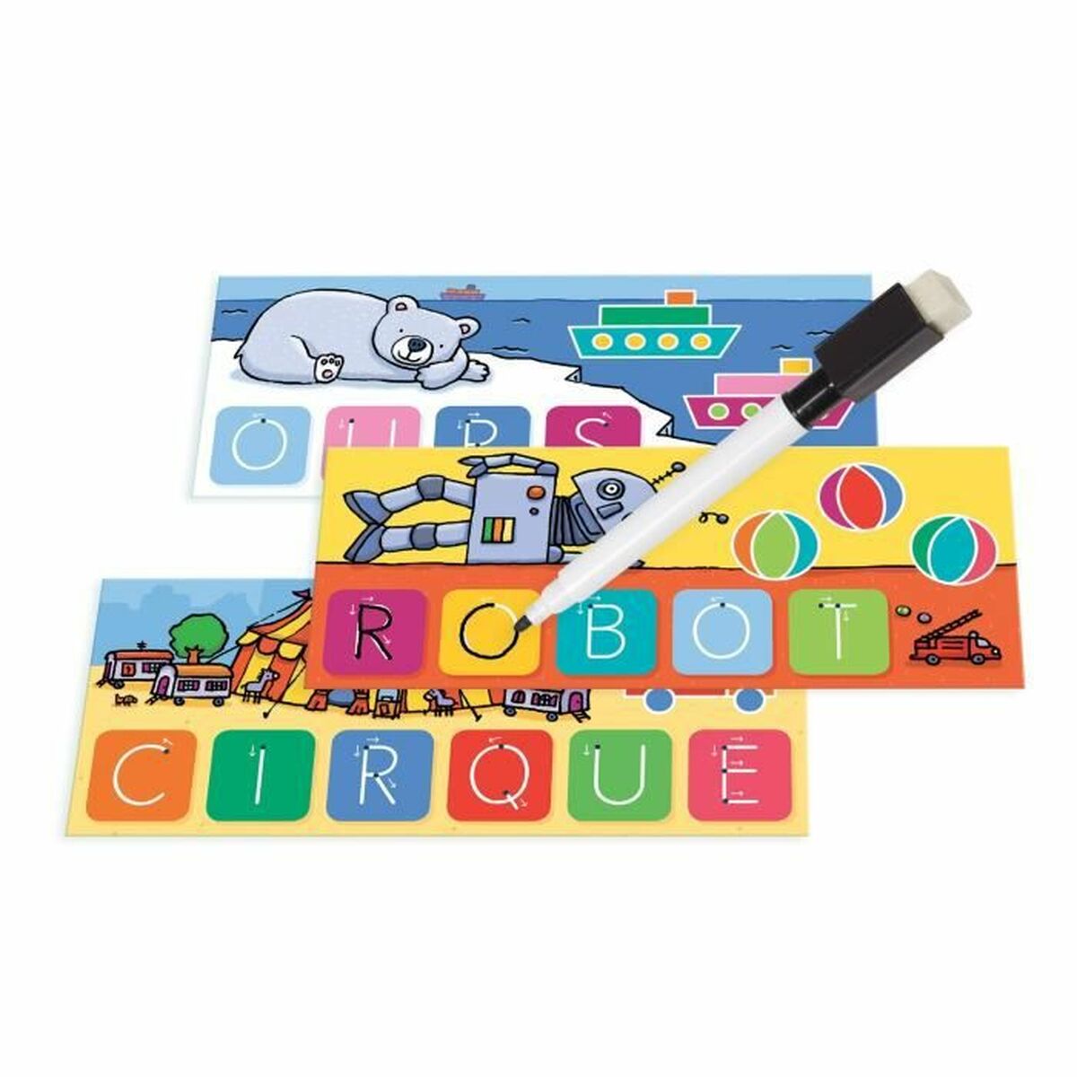 Joc Educație pentru Copii Nathan I Write the Words (Franceză) (FR) - Jucarii si jocuri, Jocuri și accesorii