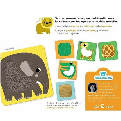 Joc de Masă Nathan Animals to Touch (FR) - Jucarii si jocuri, Jocuri și accesorii