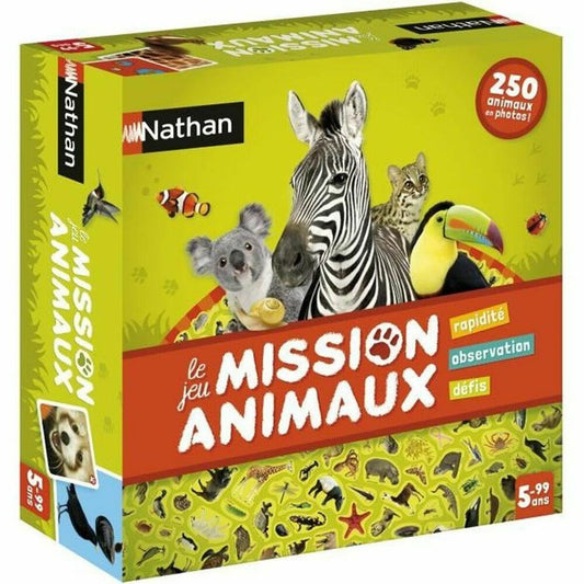 Joc de Masă Nathan Mission animaux (FR) - Jucarii si jocuri, Jocuri și accesorii