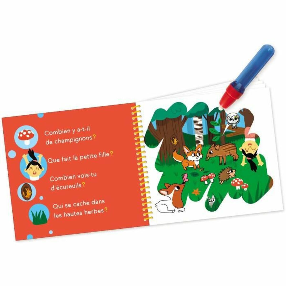 Set pentru desen Nathan Baby animals - Birou și papetărie, Arte și Meserii