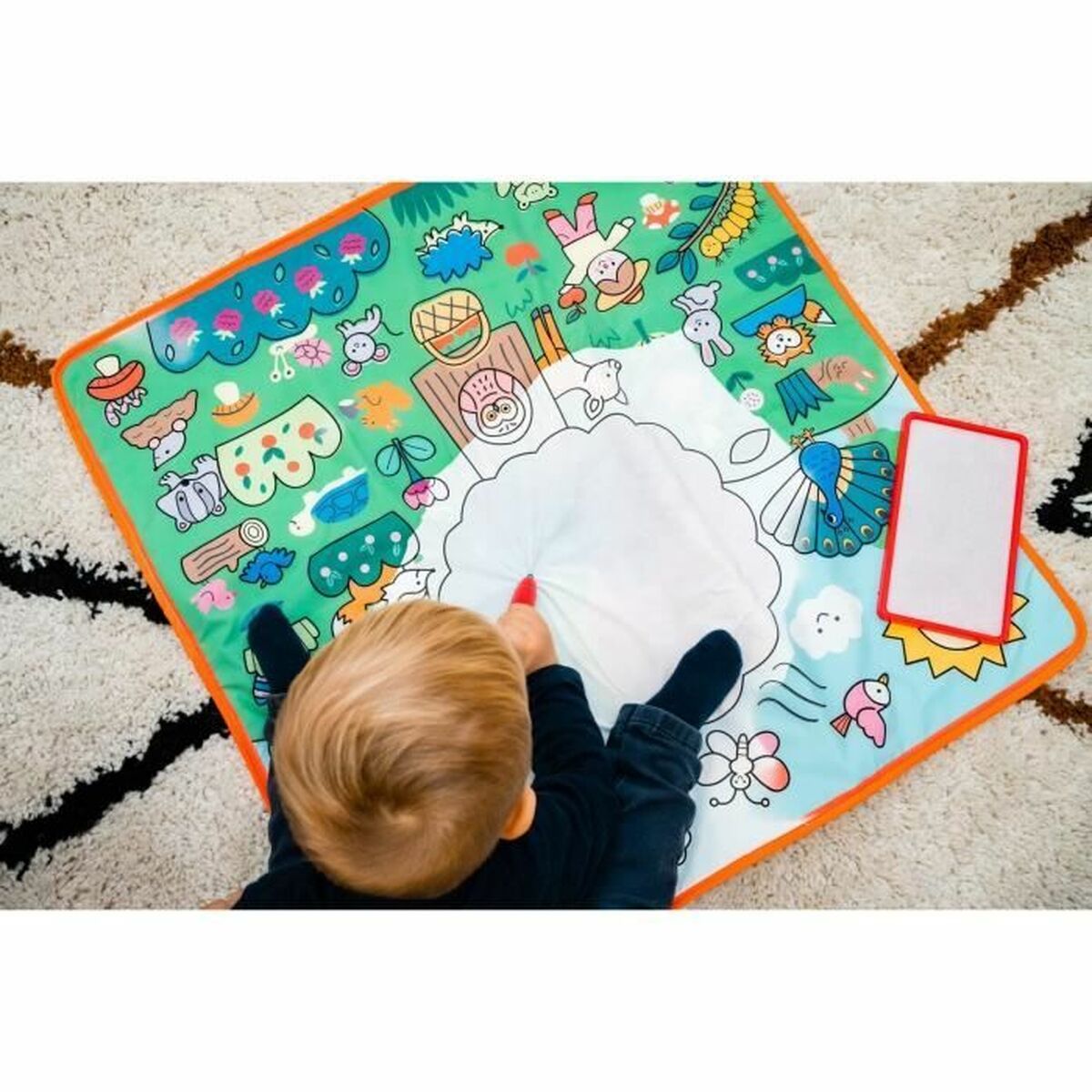 Set pentru desen Nathan Coloréo Baby - Birou și papetărie, Arte și Meserii