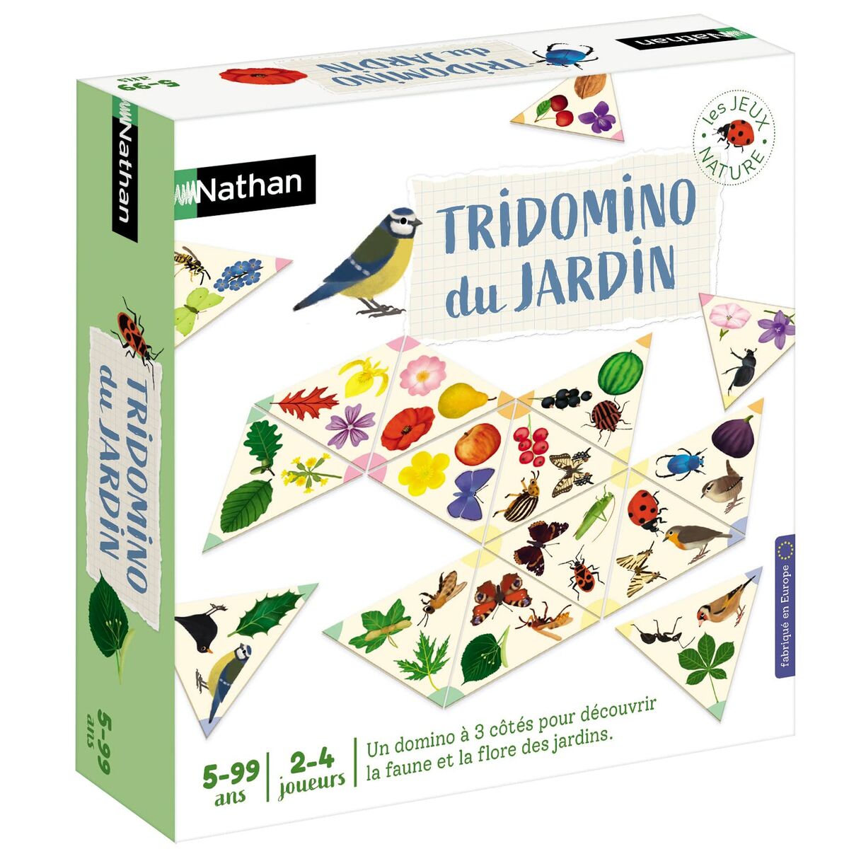 Joc de Masă Nathan Tridomino Du Jardin (FR) - Jucarii si jocuri, Instrumente muzicale pentru copii