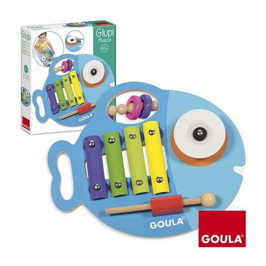 Xilofon Diset Glupi Lemn 3 în 1 - Bebelus, Jucăriile copilăriei timpurii