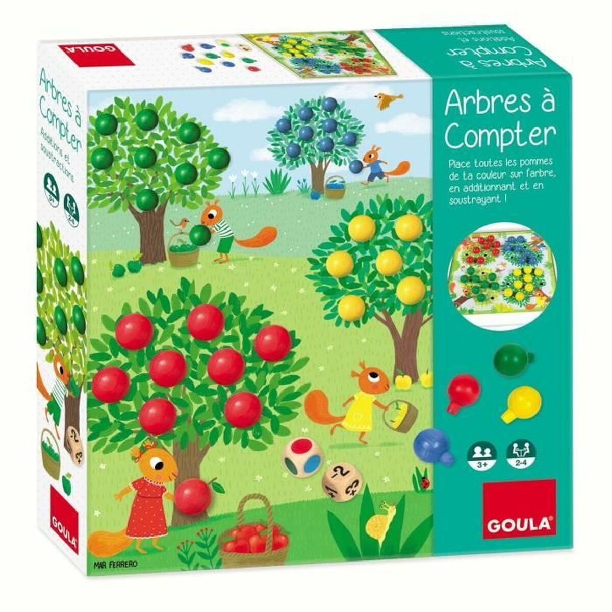 Joc Educativ Goula Arbres a Compter - Jucarii si jocuri, Jocuri și accesorii